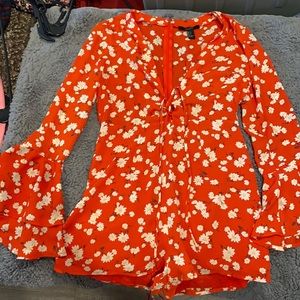 Forever 21 70s inspired romper